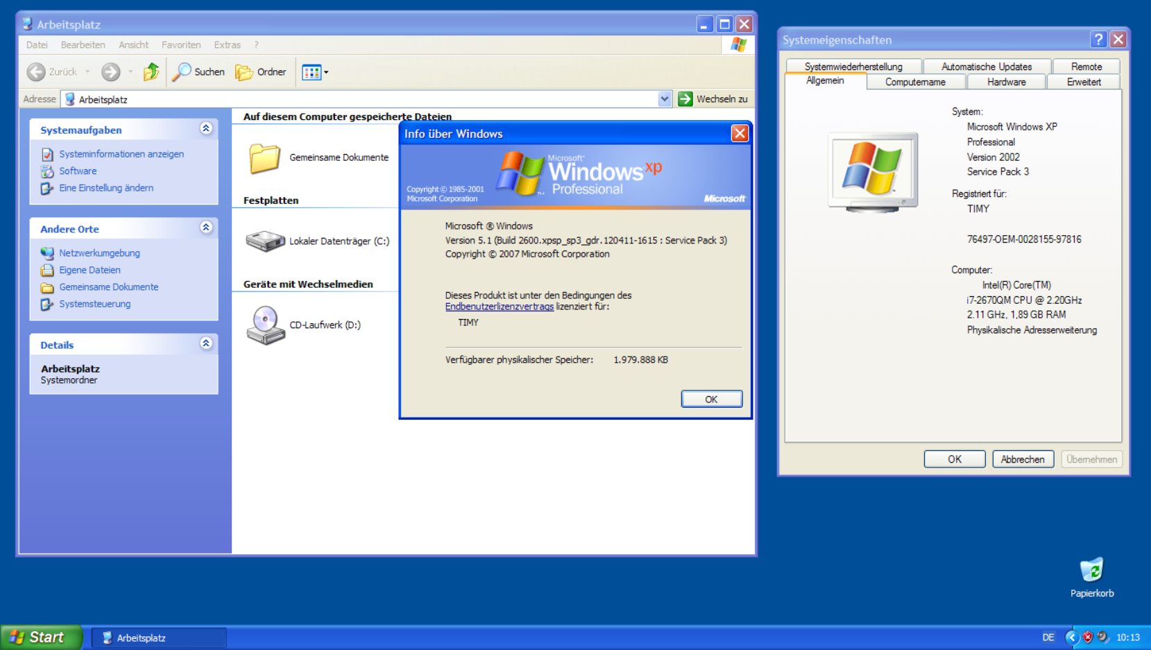 Bild zur Frage: Welche Windows-NT-Version ist Windows XP?